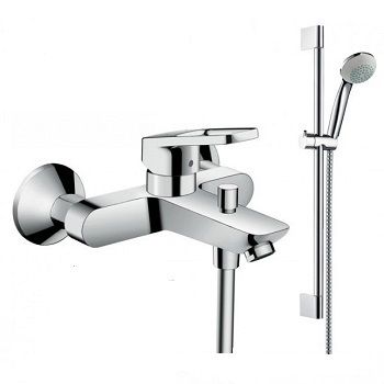 Комплект смесителей для ванны 2 в 1 Hansgrohe Logis Loop