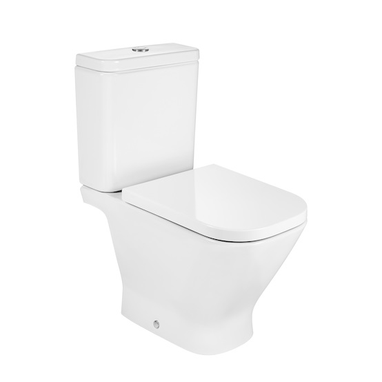 Унитаз-компакт Roca Gap сиденье дюропласт Soft Close A34947800W