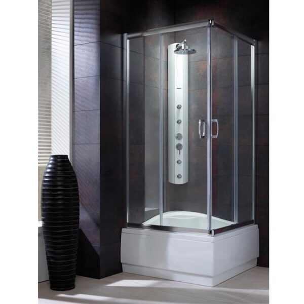 Душевая кабина Radaway Premium Plus C 800x800x1700 профиль хром, стекло фабрик 30461-01-06N