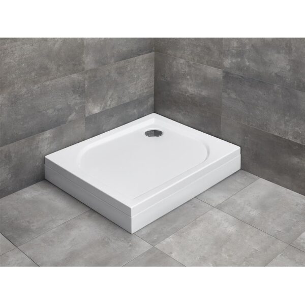 Душевой поддон Radaway Delos D з панеллю 1000Lx750x155, акрил, белый 4D17515-03L