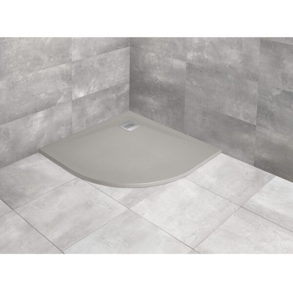 Душевой поддон Radaway Kyntos A 900x900x30, литой камень, цемент HKA9090-74