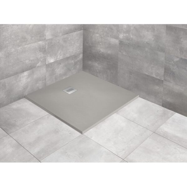 Душевой поддон Radaway Kyntos C 800x800x30, литой камень, цемент HKC8080-74