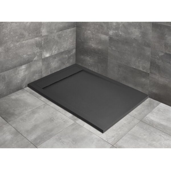 Душевой поддон Radaway Teos F 1000x700x40, литой камень, антрацит HTF10070-64