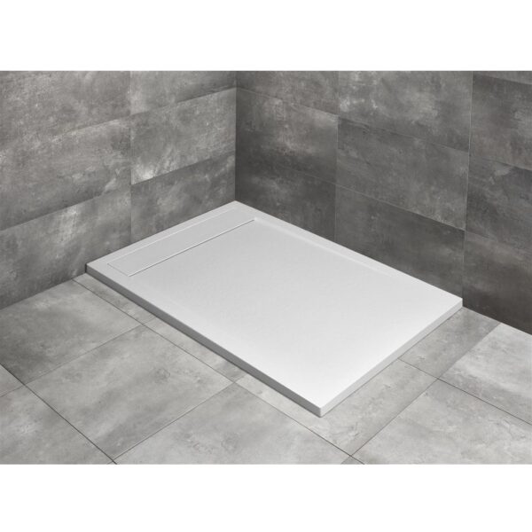 Душевой поддон Radaway Teos F 1200x700x40, литой камень, белый HTF12070-04