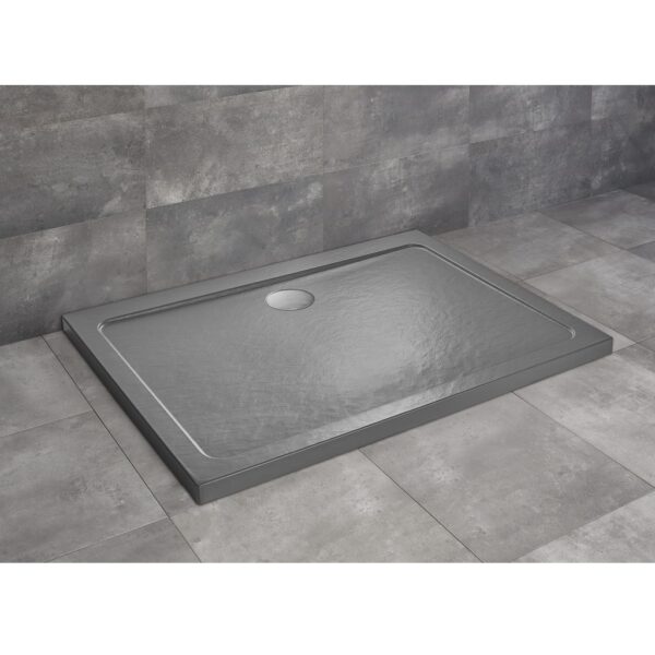 Душевой поддон Radaway Doros D 1200x800x50, акрил, антрацит "под камень" SDRD1280-01-64S