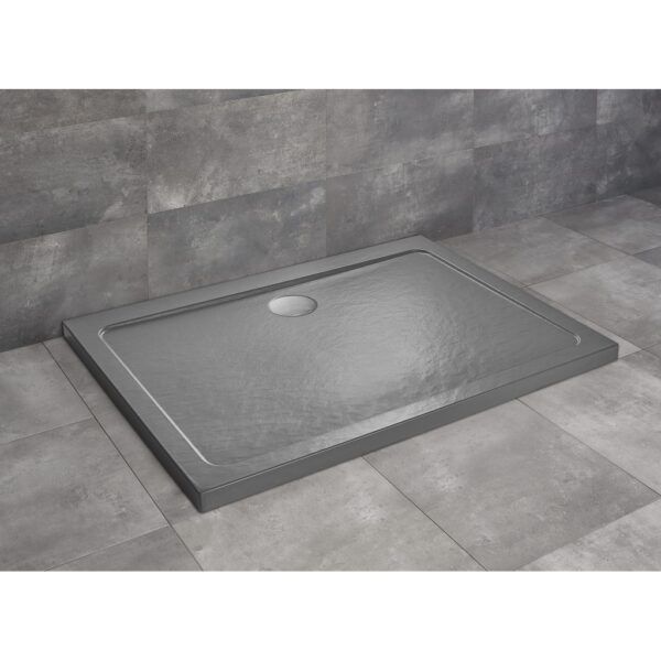 Душевой поддон Radaway Doros D 1200x900x50, акрил, антрацит "под камень" SDRD1290-01-64S