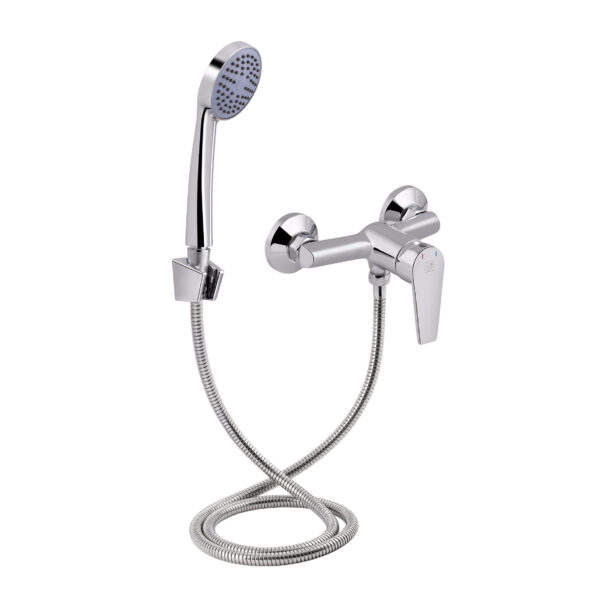 Смеситель для душа Lidz Gloria 010 с душевым гарнитуром (k35) Chrome (LDGLO010CRM35101)