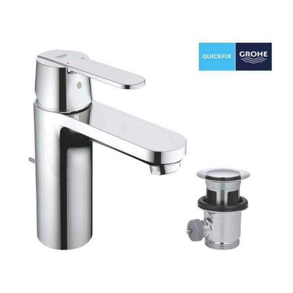 Смеситель для раковины Grohe QuickFix Get однорычажный M-Size (23454000)