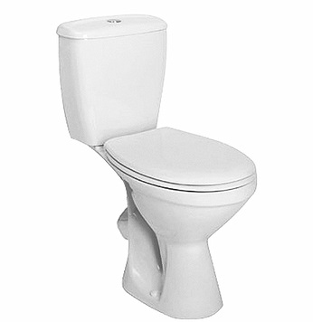 Унитаз-компакт Kolo Idol горизонтальный выпуск, сиденье мягкое полипропилен (19026-00U)