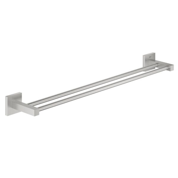 Держатель банного полотенца двойной Grohe QuickFix Start Cube 600мм (41104DC0) (Копировать)
