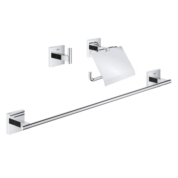 Набор аксессуаров (4 в 1) для ванной комнаты Grohe QuickFix Start Cube (41124000)