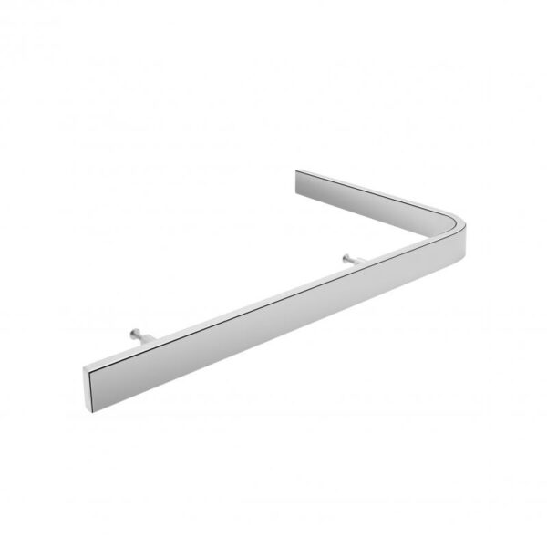 Держатель для полотенца для мебельной тумбы Qtap 420Х250мм черный матовый (QT66FL8130ACHR)