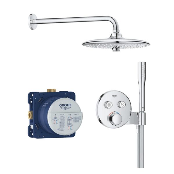 Душевая система скрытого монтажа Grohe QuickFix Precision SmartControl с Vitalio Joy 260 (34878000)