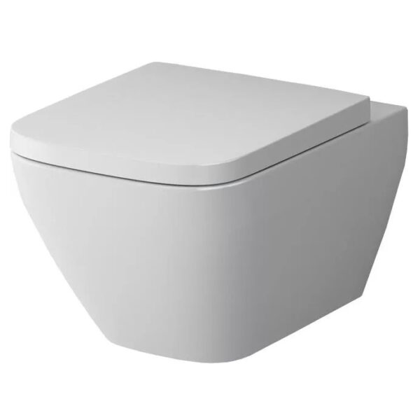 Подвесной унитаз FlashClean с сиденьем микролифт Square C701701SC AM.PM Spirit 2.0