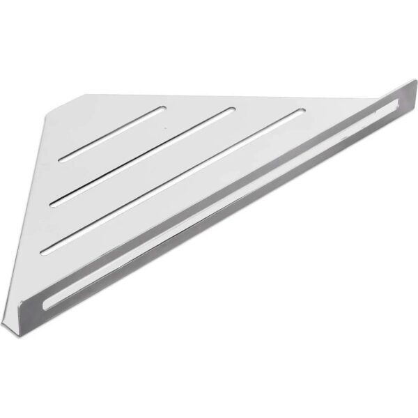 Полка в ванную Laris Minimal M 78000011 (30x15 см, настенная, угловая)