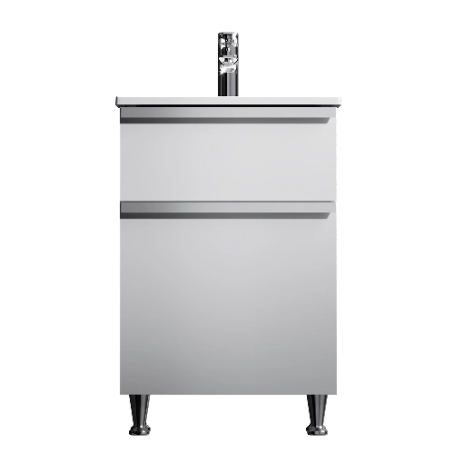 База с раковиной, напольная, 55 см, 2 ящика MTA-FSX0552WG-WCC0552WG AM.PM X-Joy S