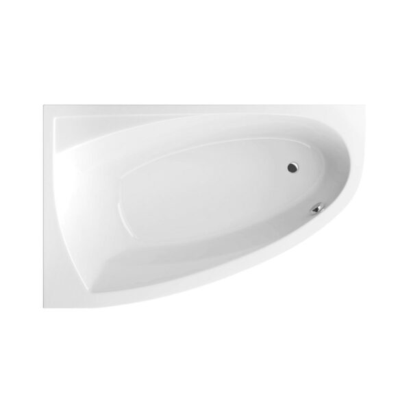 Ванна акриловая Radaway Rineia 160x100 в комплекте с ножками и сифоном левая WA1-31-160x100LS