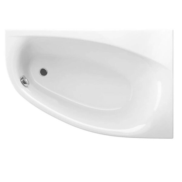 Ванна акриловая Radaway Naxia 170x110 см, правая, с ножками и сифоном WA1-33-170x110PS