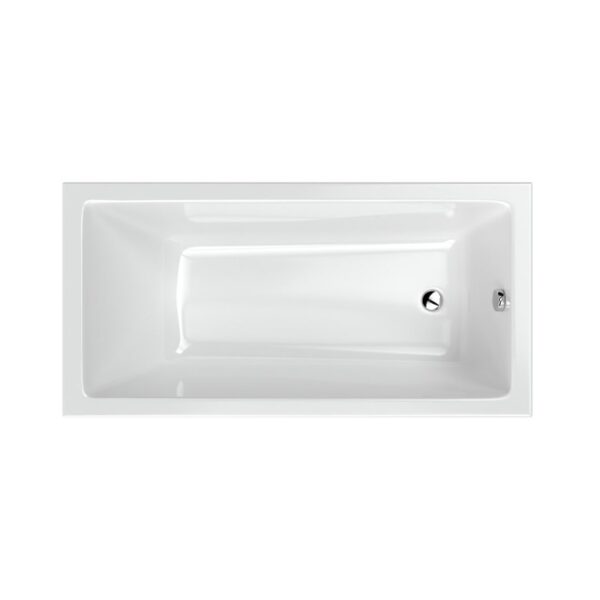 Ванна акриловая Radaway Mirella 140x70 см с ножками и сифоном WA1-48-140x070S