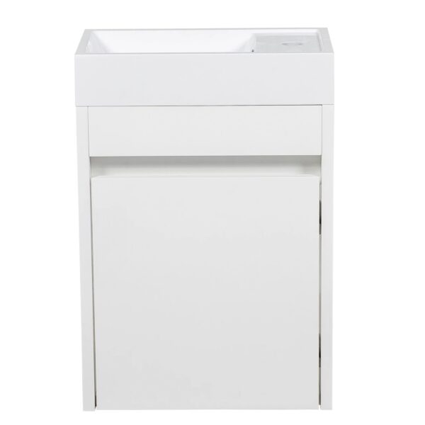 Тумба Aqua Rodos, консольная в стиле Винтаж с умывальником MINI 40 см (АР000060840).