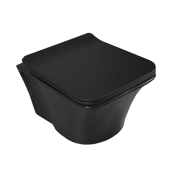 Унитаз подвесной безободковый Аква Родос, коллекция Hera с функцией биде и вентилем, сиденье ibiza Soft-Close(АР000040702)