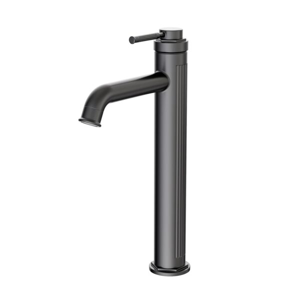 Смеситель для умывальника AquaRodos, METRO 06 GUN METAL (АР000084832)