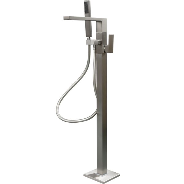 Смеситель для ванны напольный AquaRodos, коллекция Parma GUN METAL Parma GUN METAL (АР000084946)