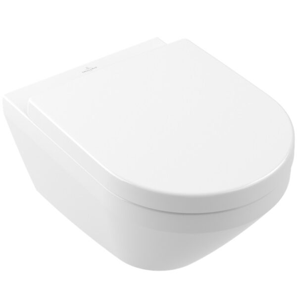 Подвесной унитаз Villeroy & Boch Architectura DirectFlush TwistFlush 4694CL01 с сиденьем Soft Close.