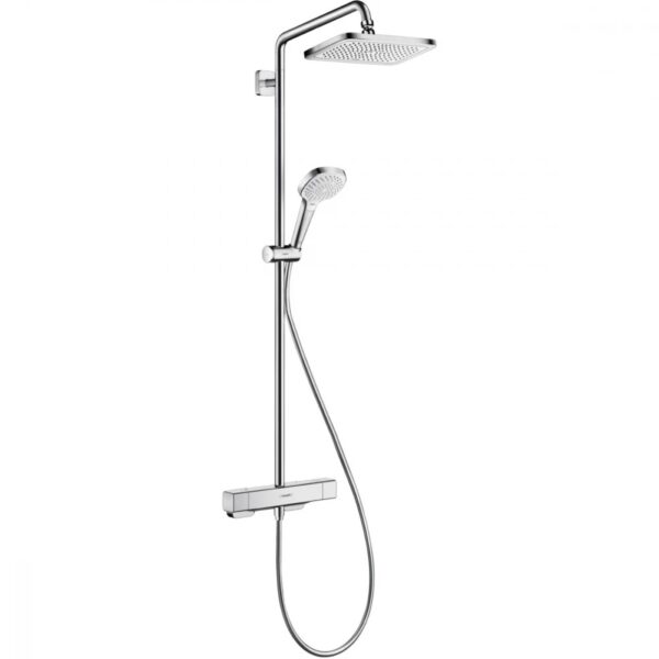 Душевая система hansgrohe Croma E Showerpipe 280 1jet с термостатом, хром (27630000)