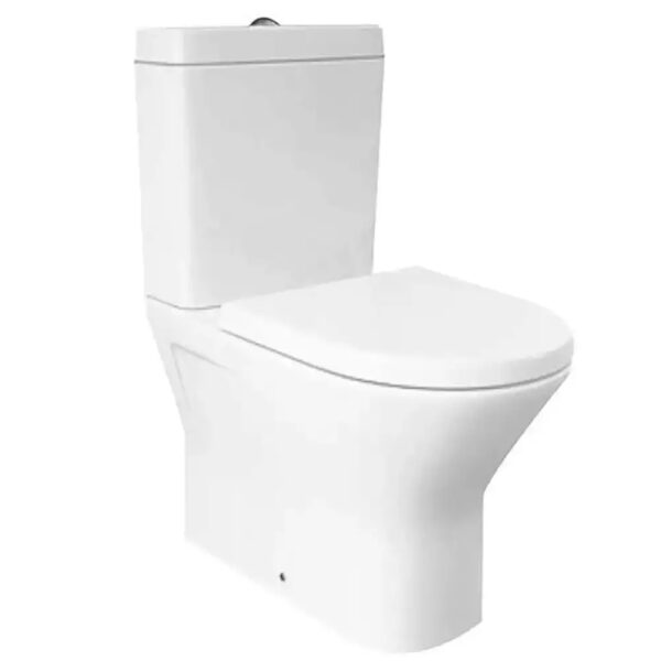 Унитаз-компакт RAK Ceramics RESORT RST17AWHA + RST10AWHA + RESC0004 безободковый с сидением Soft-close