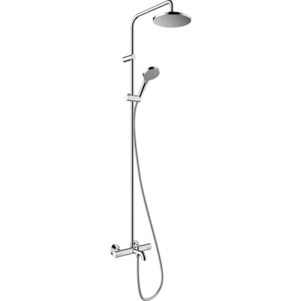 Душевая система hansgrohe Vernis Blend Showerpipe 200 1jet EcoSmart с термостатом хром (26079000) .
