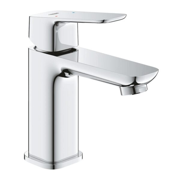 Смеситель для умывальника, однорычажный, S-SiZE, хром, Grohe Cubeo (1016990000)