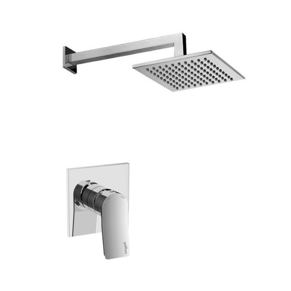 Душевая система для ванны Paffoni Shower, верхний душ 200х200 мм