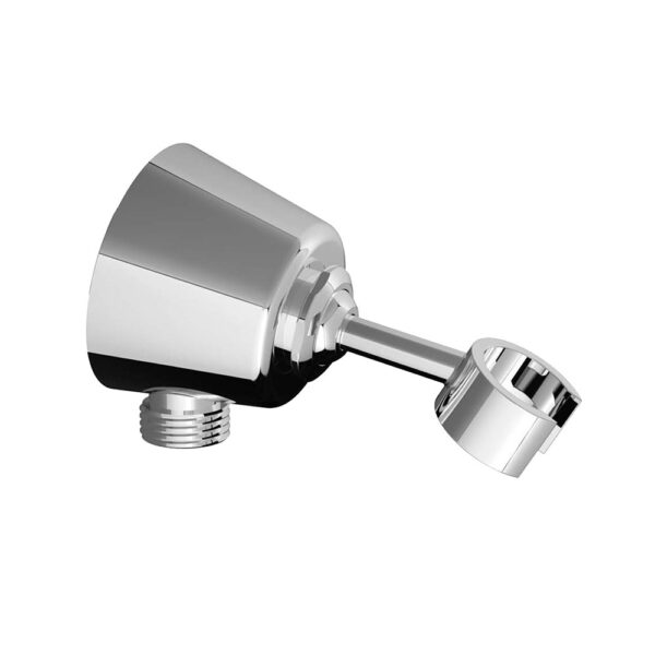 Шланговое присоеденение с держателем Paffoni в цвете хром (ZSUP012CR)