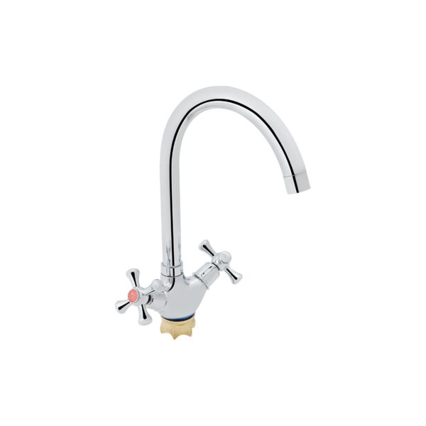 Смеситель для кухни Lidz Lamb 278F двухвентильный Chrome (LDLAM278FCRM35071)