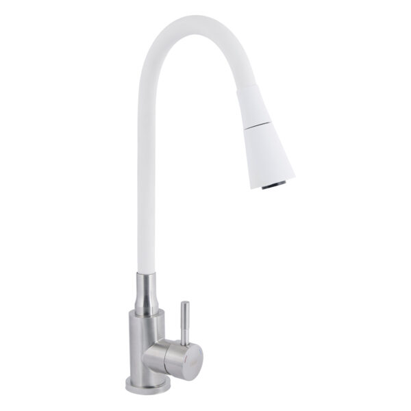 Смеситель для кухни Lidz Aria 015F31 с гибким изливом (k35) WNK LDARI015F31WNK36981