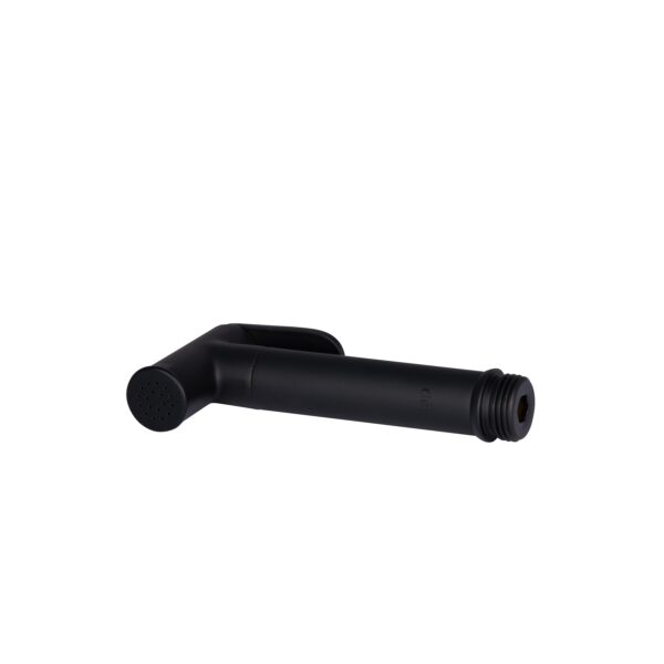 Лейка для гигиенического душа Qtap Rucni округлая Black Matt (QT889910842855OB)