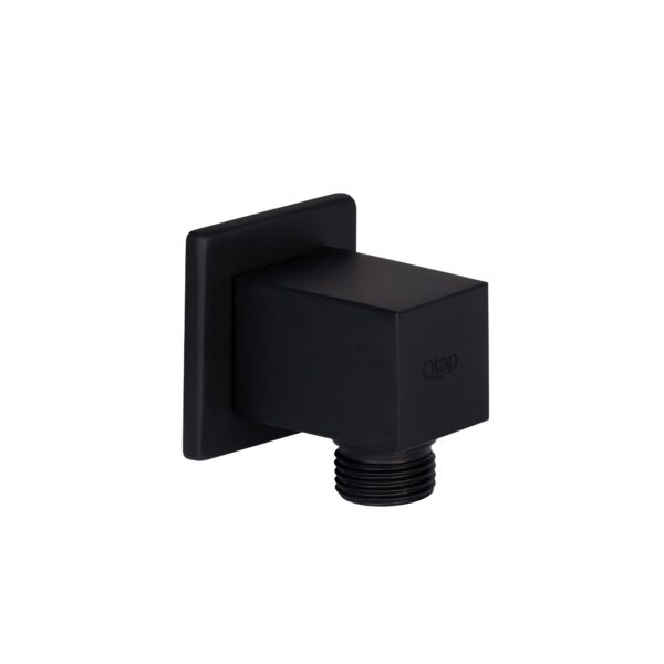 Подключение для шланга Qtap Spojeni прямоугольное Black Matt (QT809810842857NB)