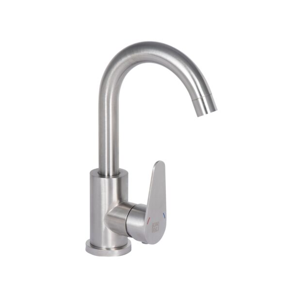 Смеситель для кухни Lidz Vida 015F2 (k35) Nickel (LDVID015F2NKS43353)