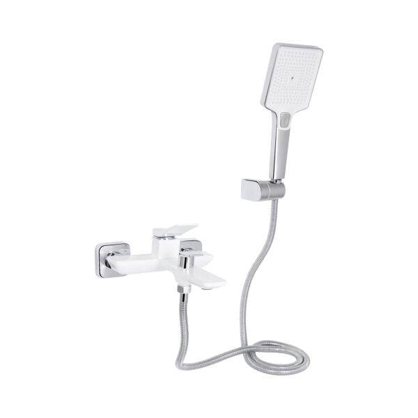 Смеситель для ванны Qtap Presto c душевым гарнитуром (QTPRE259CRW45579)
