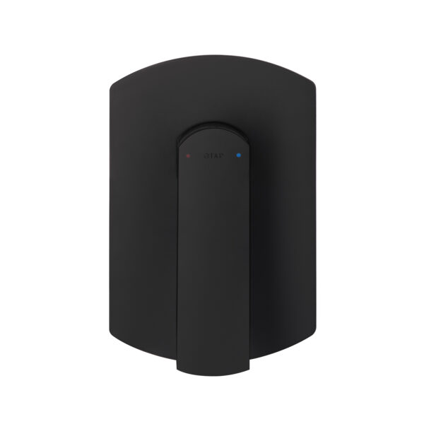 Смеситель для душа Qtap Slavonice скрытого монтажа Black Matt QTSLA267BLM45903