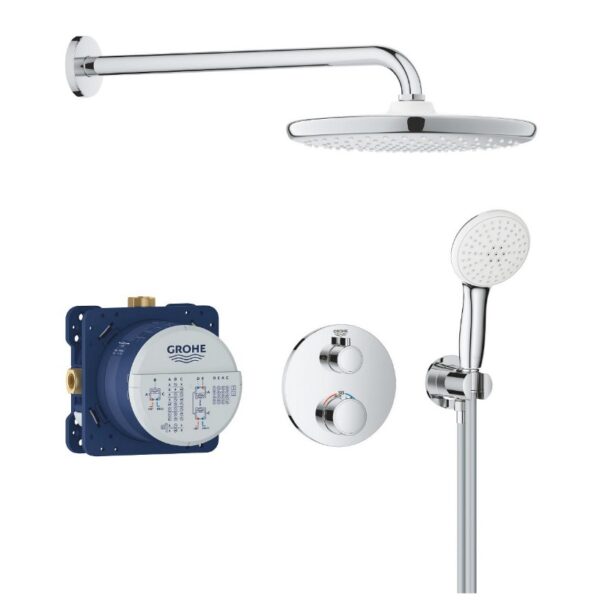 Душевая система скрытого монтажа Grohe Grohtherm с душем Tempesta 250 (34872000)