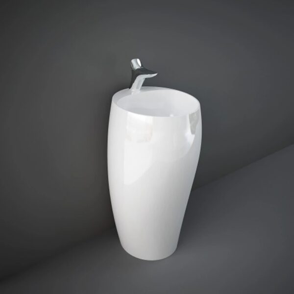 Напольная монолитная раковина RAK Ceramics Cloud (CLOFS5001AWHA)