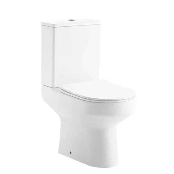 Напольный унитаз Ravak Concept Classic Combi RimOff с сиденьем, гигиена и удобство в одном решении (RKUM100007)