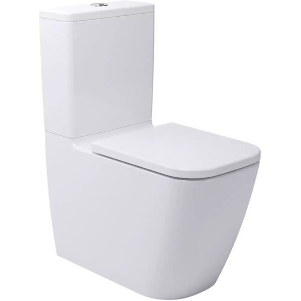 Унитаз-компакт Devit Quadra с системой Vortex Flush и крышкой Soft-Close (2050140)