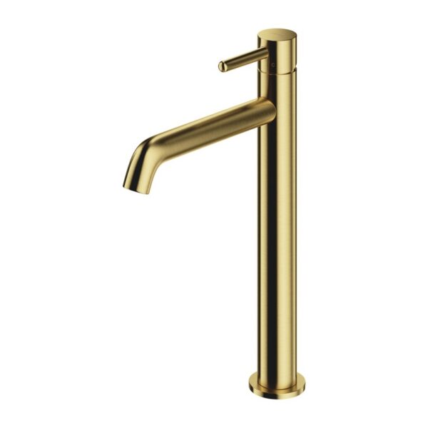 Смеситель для умывальника Omnires Y высокий brushed brass (Y1212BSB)