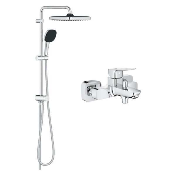 Набор сантехники 2 в 1 Grohe QuickFix Vitalio Comfort Cube + Dice для ванной комнаты (UA203170101)