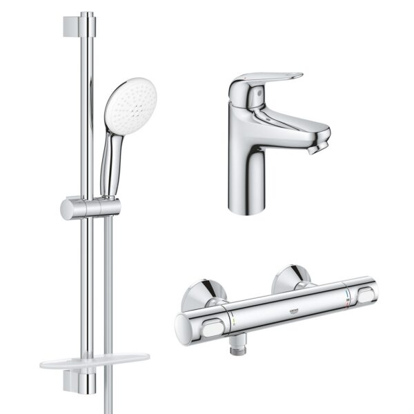 Комплект смесителей GROHE Euroeco New 3 в 1 для душа (UA123241M0)